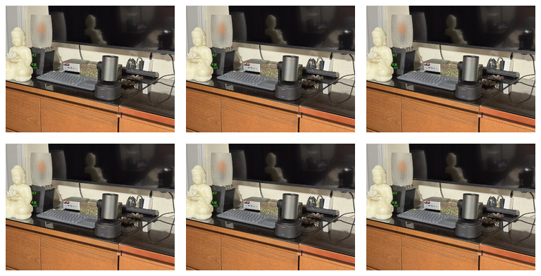 Contact sheet from IMG_0641 showing mom's dresser/network area