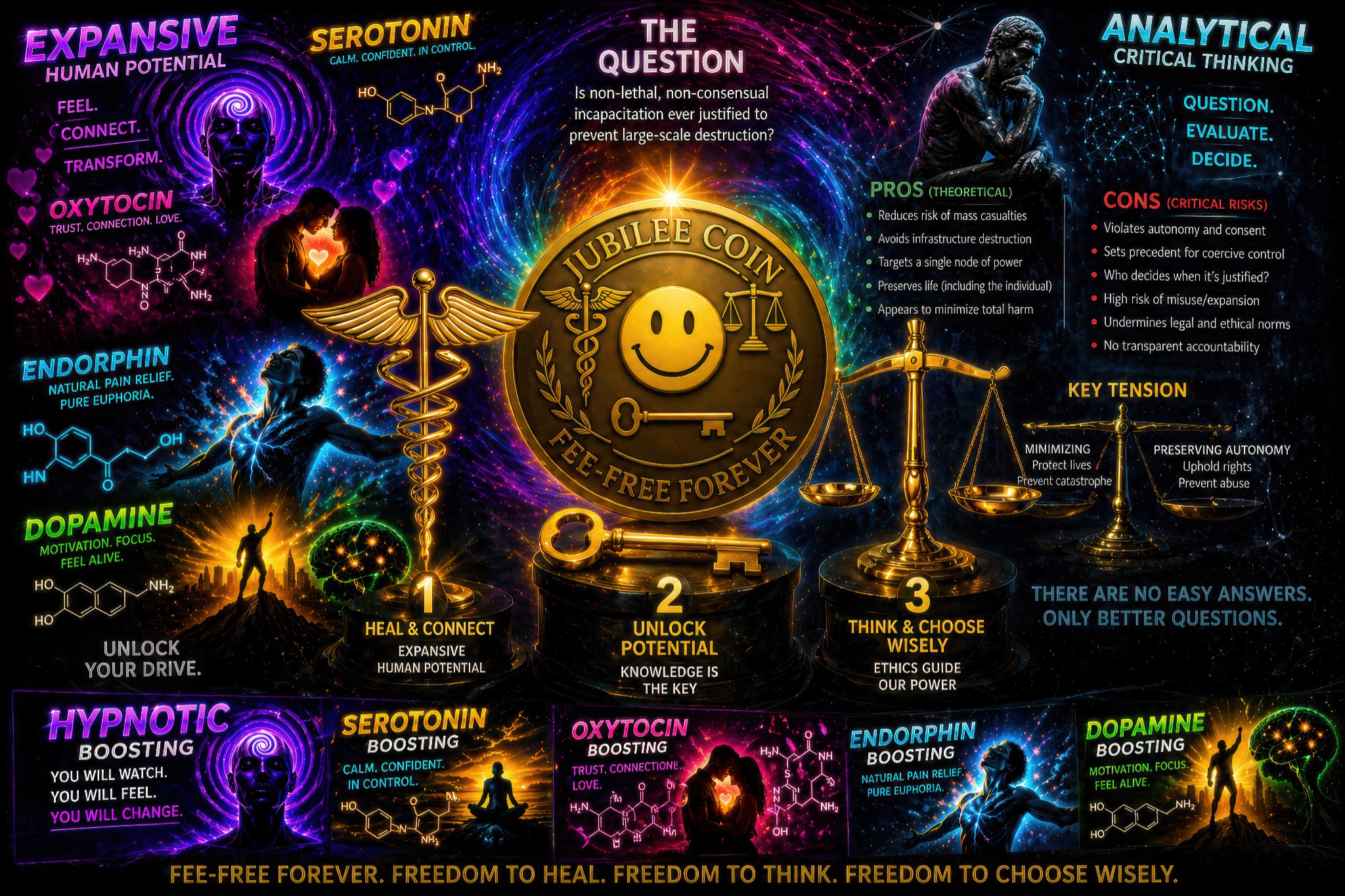 Ethics, potential, neurochemical rhetoric